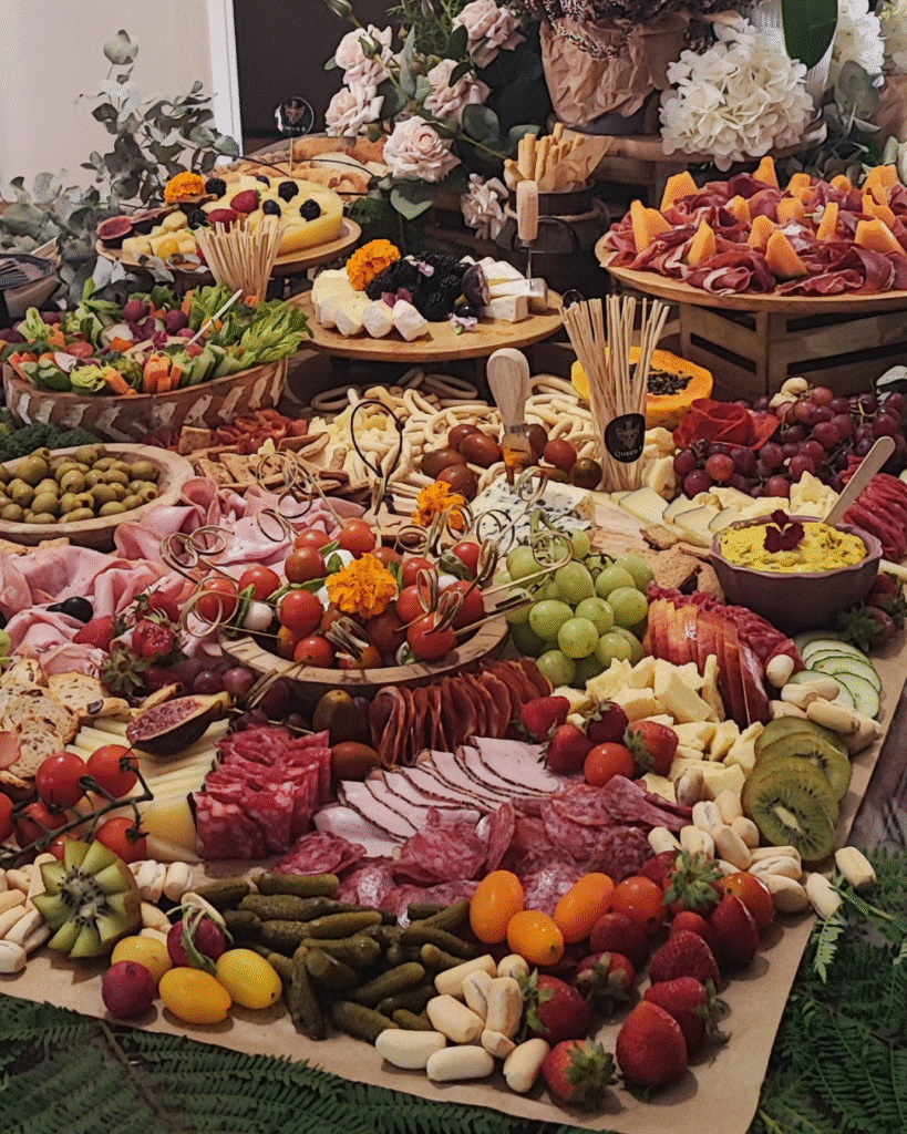 Grazing / Catering styled by Queen B Grazing in Marbella